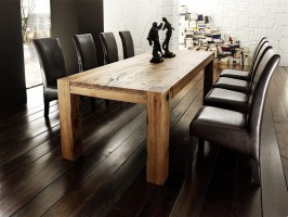 Этно стол деревянный для конференций на 8 или 10 человек
